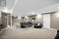 Large family room with space for a pool table -