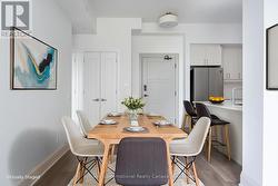 Dining area Virtually Staged -