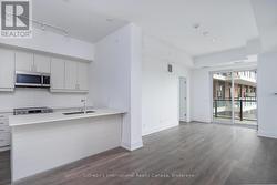 Open Concept to living room and balcony -