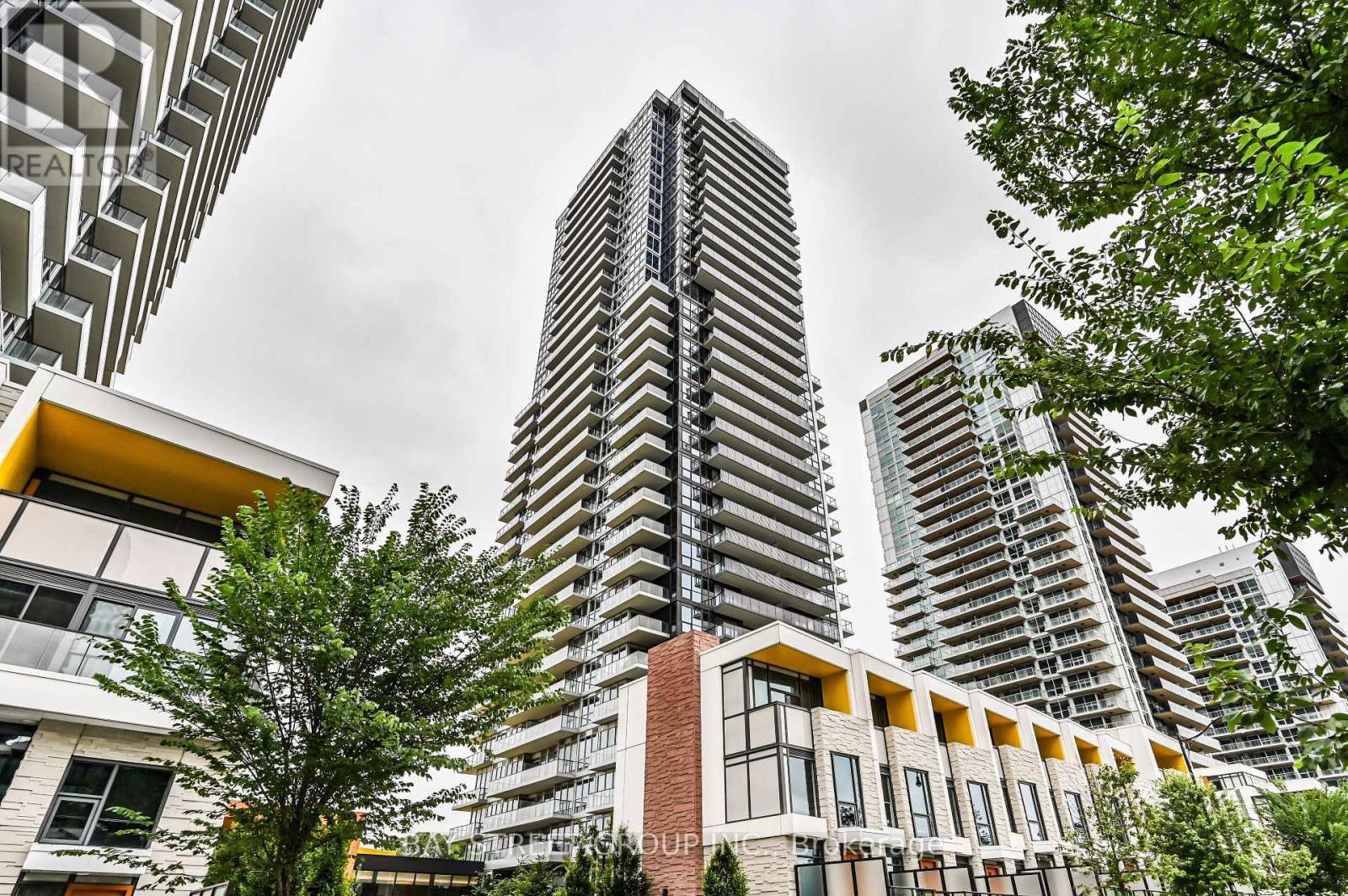 3808 - 85 Mcmahon Drive, Toronto, ON - Outdoor With Balcony With Facade