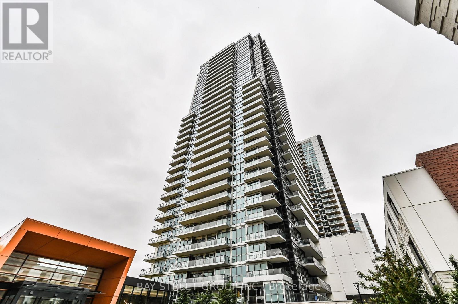 3808 - 85 Mcmahon Drive, Toronto, ON - Outdoor With Balcony With Facade