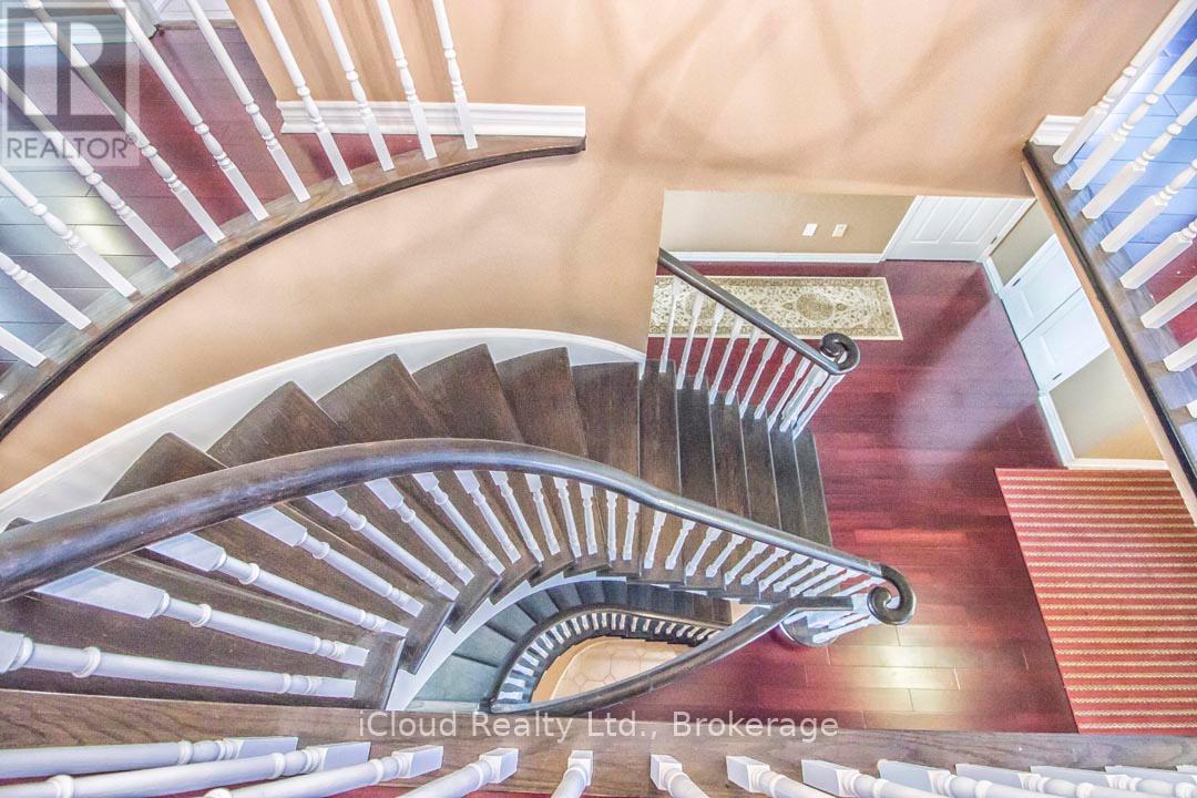 Stairs from 2nd Floor to Main Floor Looking Down - 2667 Wynten Way, Oakville, ON - Indoor Photo Showing Other Room