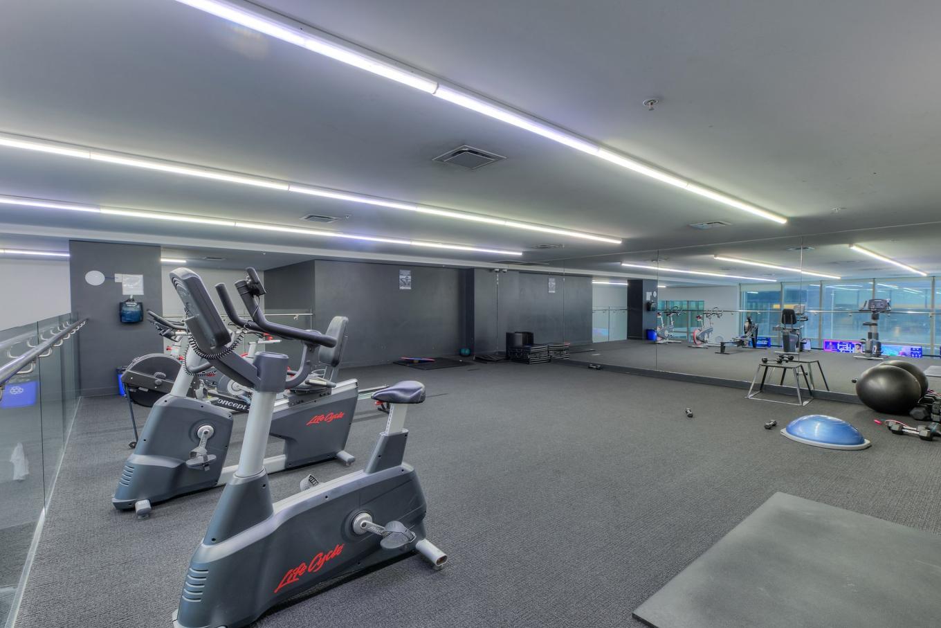 Salle d'exercice - 3006-1300 Boul. René-Lévesque O., Montréal (Ville-Marie), QC - Indoor Photo Showing Gym Room