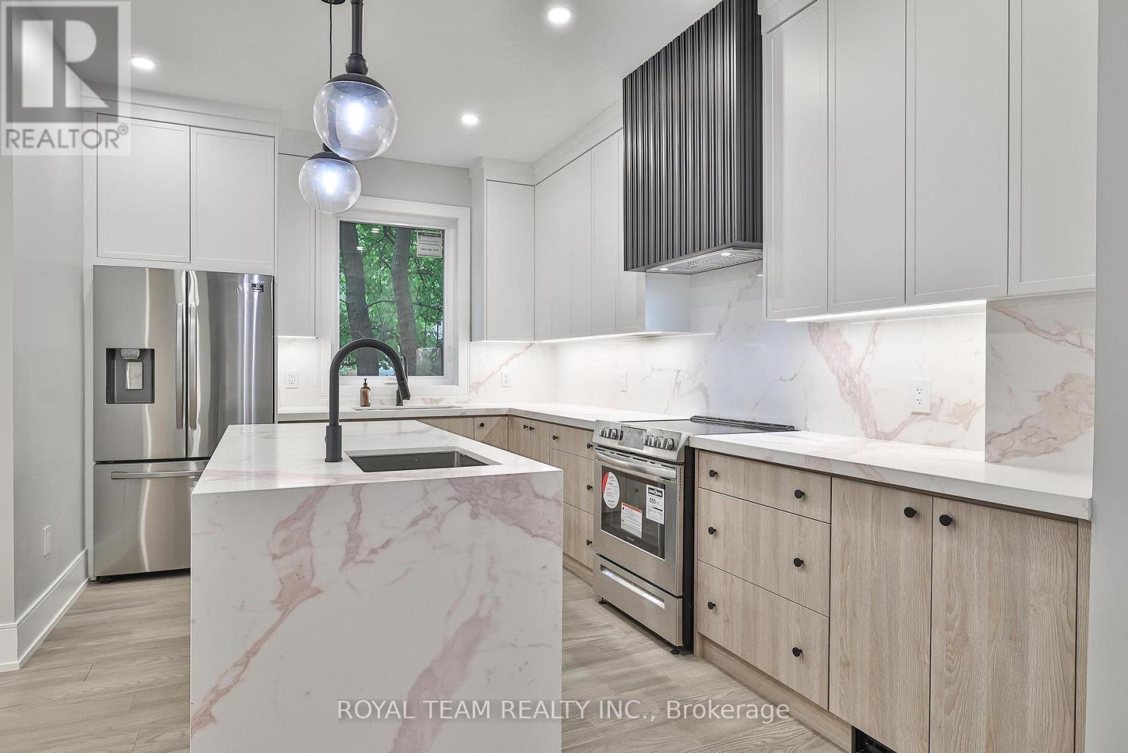 150 St Johns Road, Toronto, ON - Indoor Photo Showing Kitchen With Stainless Steel Kitchen With Upgraded Kitchen