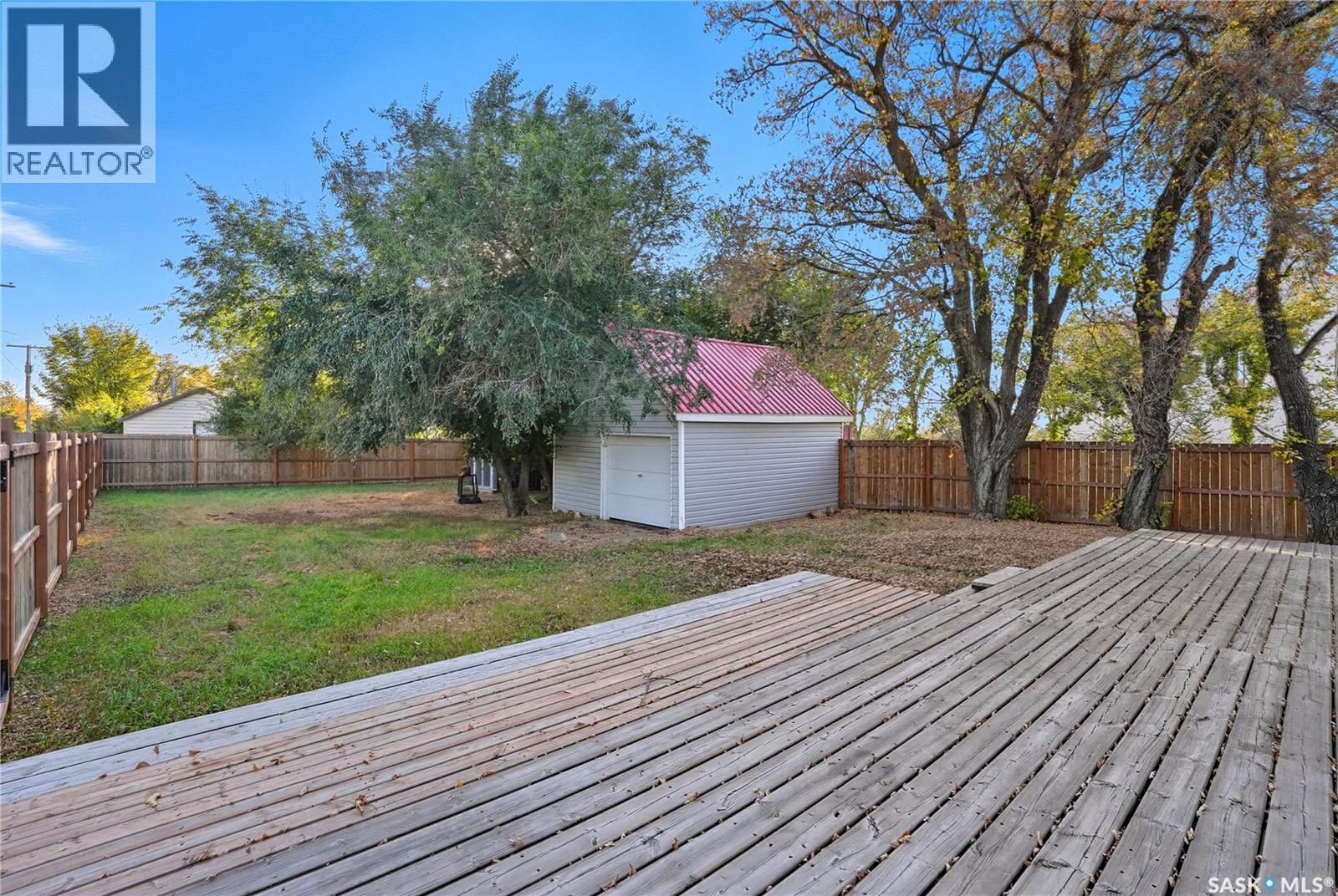 105 Main Street, Harris, SK - Outdoor With Deck Patio Veranda