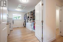 Walk in closet/Laundry off primary -