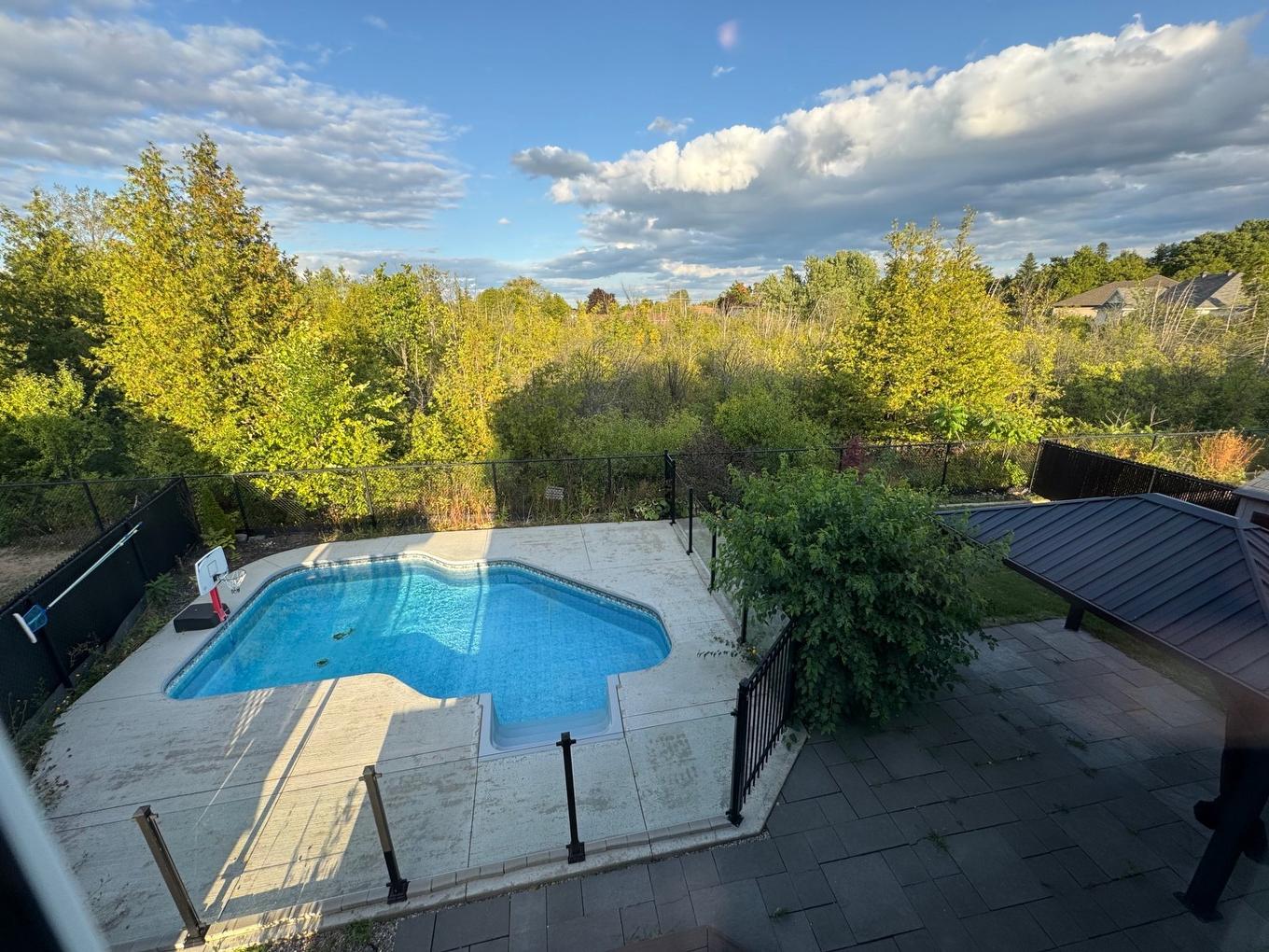 Cour - 118 Rue De La Tortue, Gatineau (Aylmer), QC - Outdoor With In Ground Pool With View