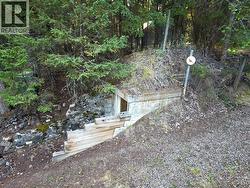 Cold storage area on side of the main cabin -