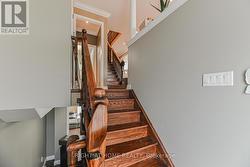 Stairs to main level -