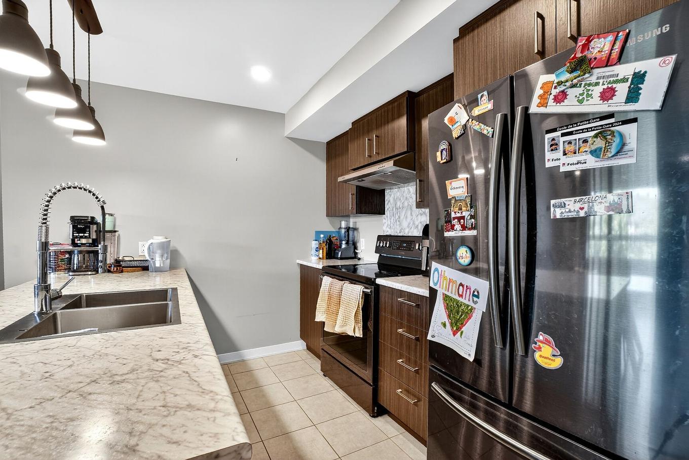 Cuisine - 303-1040 Boul. De Palerme, La Prairie, QC - Indoor Photo Showing Kitchen With Double Sink