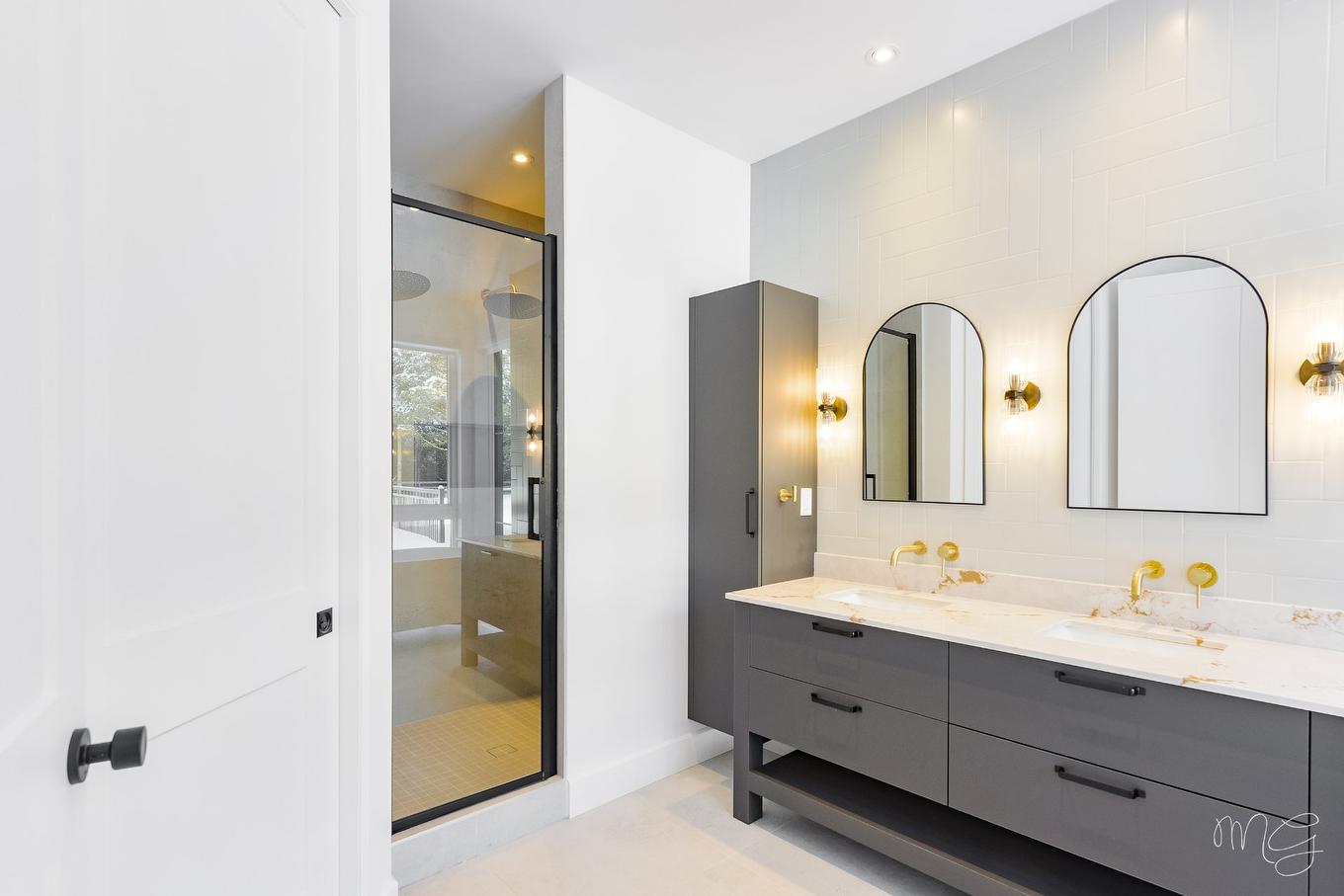 En construction - 1604 Ch. Des Achillées, Piedmont, QC - Indoor Photo Showing Bathroom