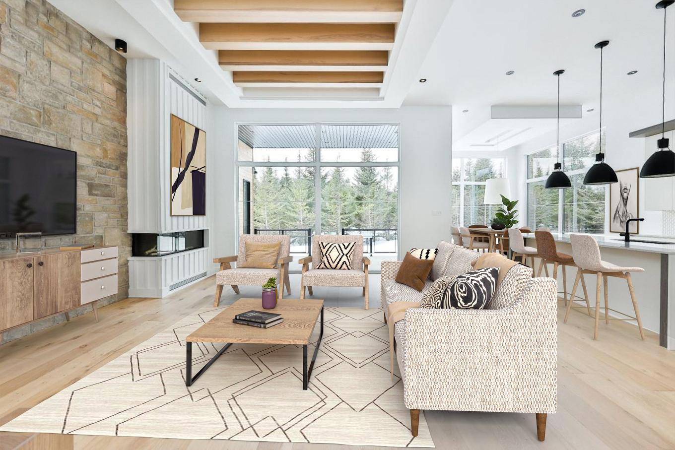 Autre - 1604 Ch. Des Achillées, Piedmont, QC - Indoor Photo Showing Living Room