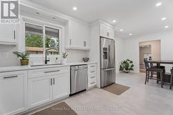 Main level kitchen and dining area -