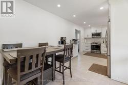 Main level kitchen and dining area -