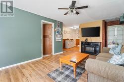 Lower level in-law suite living room -