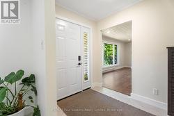 Main level entrance -