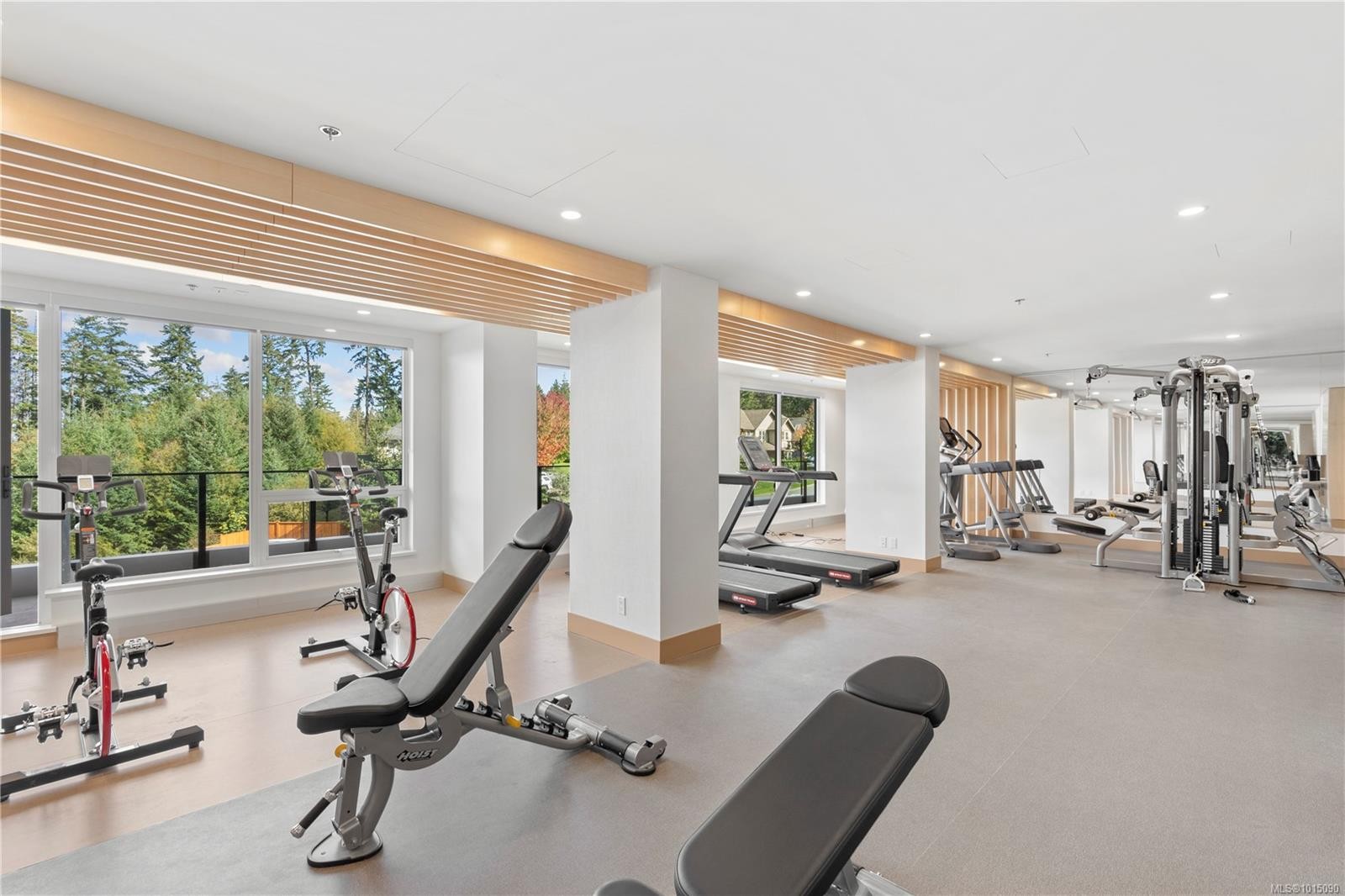 308-2000 Hannington Rd, Langford, BC - Indoor Photo Showing Gym Room