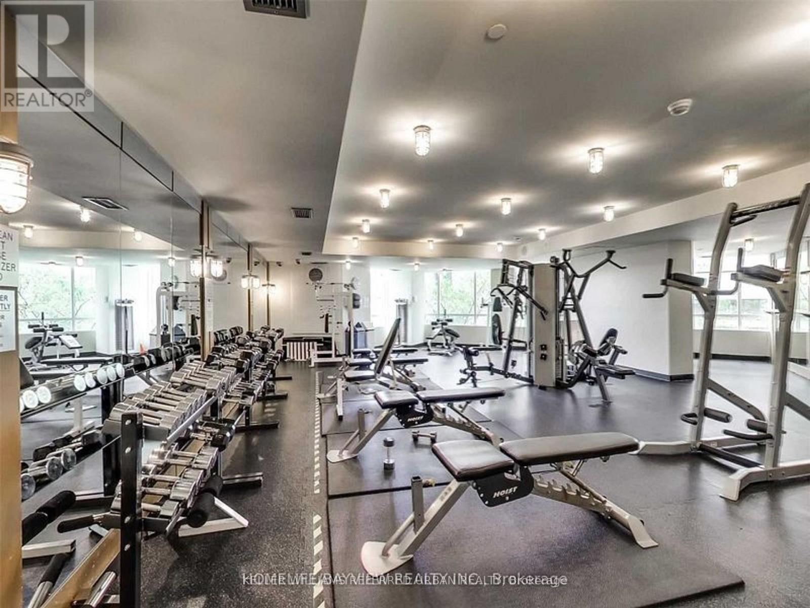 3508 - 397 Front Street W, Toronto, ON - Indoor Photo Showing Gym Room
