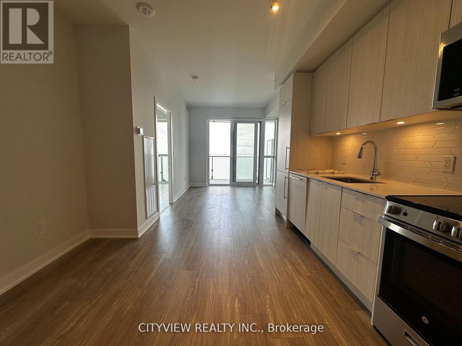 1809 - 430 Square One Drive, Mississauga, ON - Indoor Photo Showing Kitchen