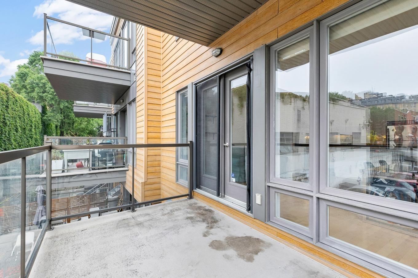 Balcony - 203-2170 Rue Cartier, Montréal (Ville-Marie), QC - Outdoor With Balcony With Exterior