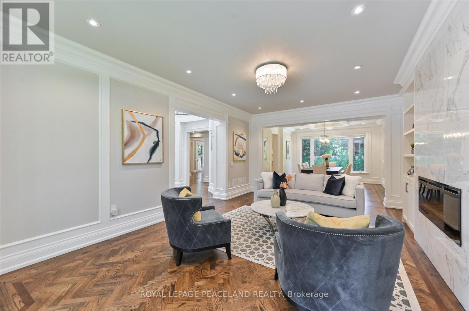 2 Flaremore Crescent, Toronto, ON - Indoor Photo Showing Other Room With Fireplace