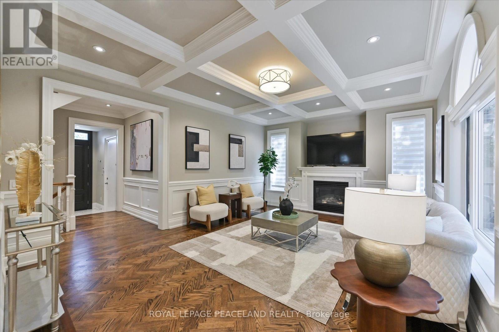 2 Flaremore Crescent, Toronto, ON - Indoor Photo Showing Other Room With Fireplace
