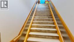 interior of staircase -