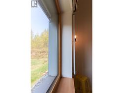 triple pane windows, extra thick insulated walls -
