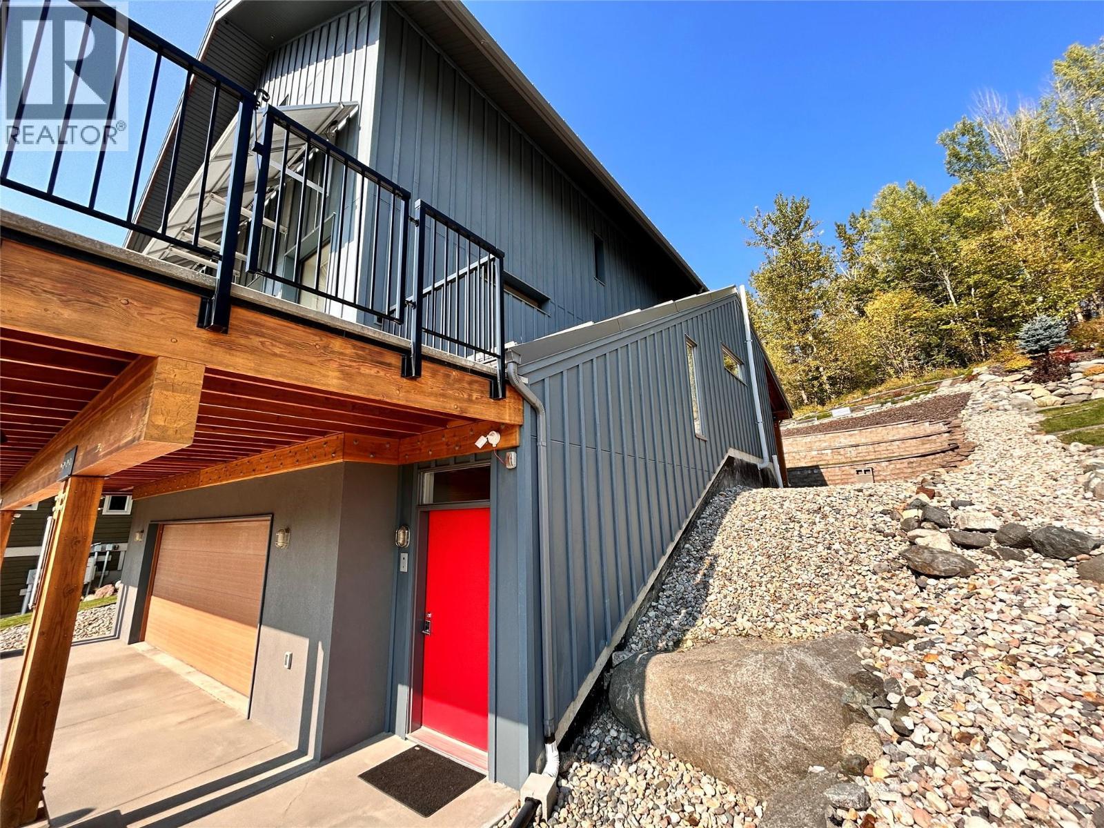 view of exterior stairs - 1006 Silvertip Road, Rossland, BC - Outdoor With Exterior