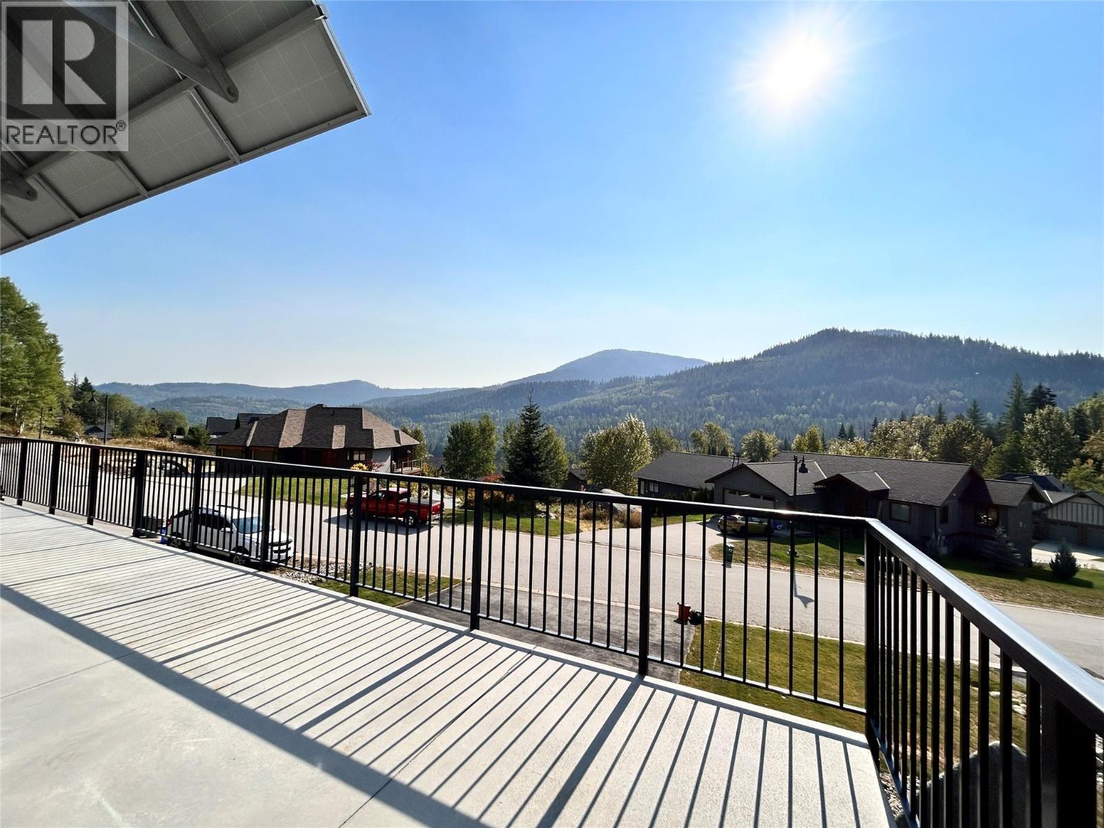 view from deck - 1006 Silvertip Road, Rossland, BC - Outdoor With View With Exterior