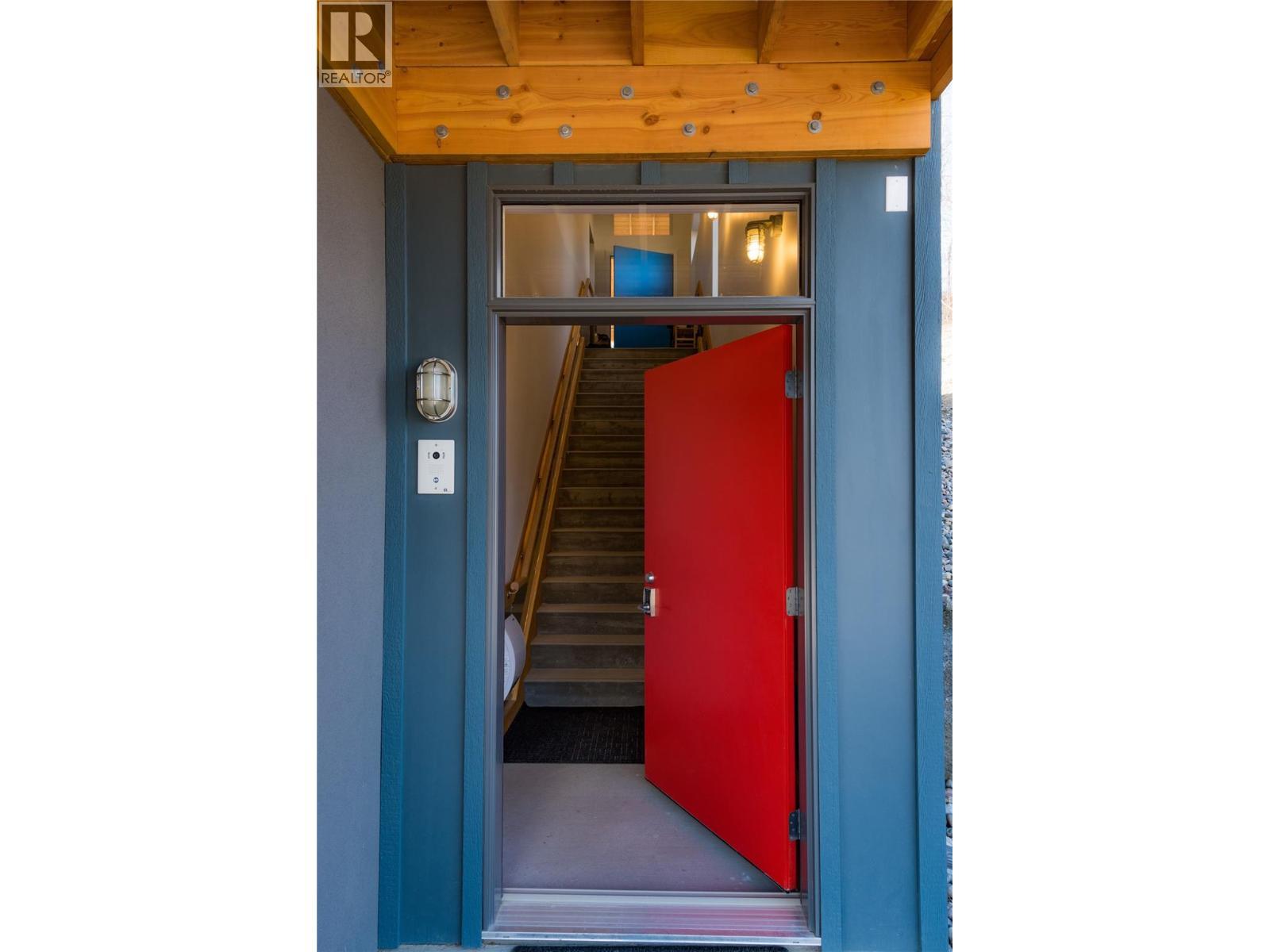 front entry - 1006 Silvertip Road, Rossland, BC - With Exterior