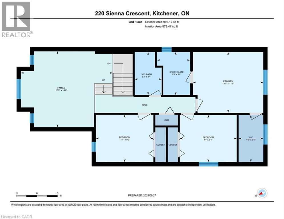 View of home floor plan - 220 Sienna Crescent, Kitchener, ON - Other