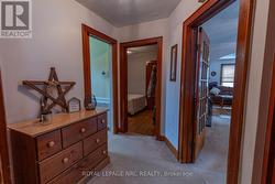 Hallway with original charm -