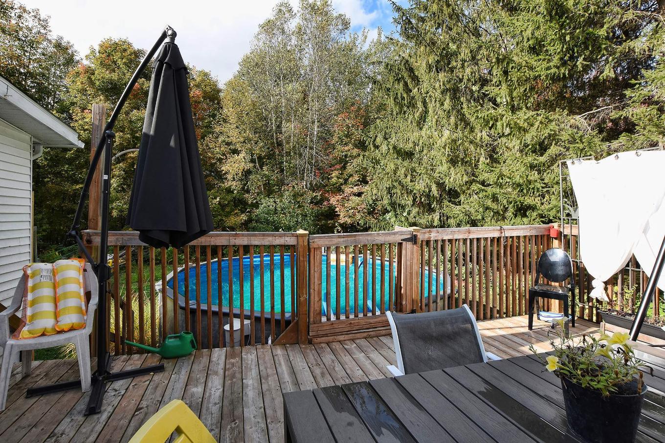 Piscine - 4455 Rue Leclerc, Sainte-Julienne, QC - Outdoor With Deck Patio Veranda With Exterior