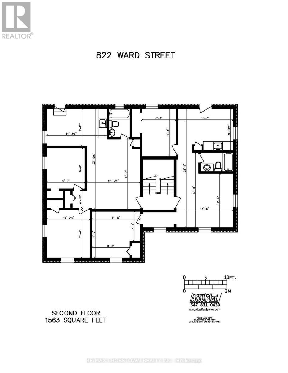 Second Floor Plan - 822 Ward Street, Selwyn, ON