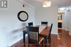 Spacious dining area -