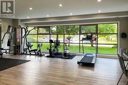 Amenities in the building. Gym. -