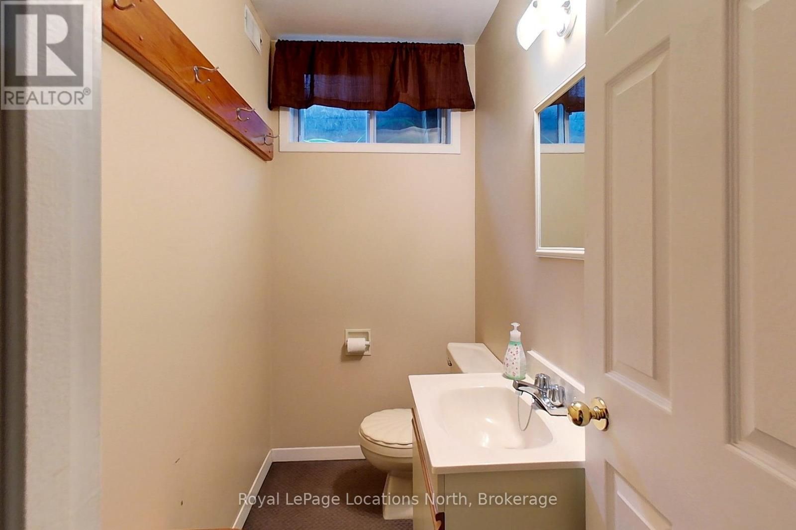 Lower Level 2pc Bath - 137794 Grey Rd 12 Road S, Meaford, ON - Indoor Photo Showing Bathroom