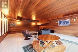Recreation Room - Indoor Pool under flooring -