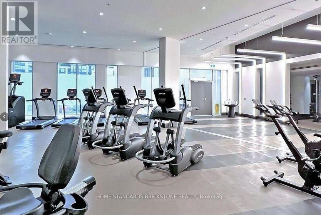 3604 - 2908 Highway 7 Road, Vaughan, ON - Indoor Photo Showing Gym Room