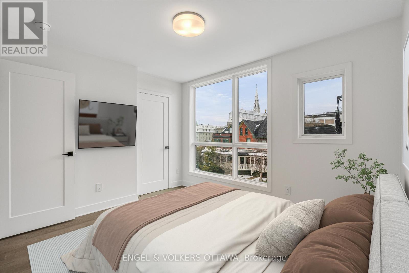 Virtually Staged - 73 Parent Avenue, Ottawa, ON - Indoor Photo Showing Bedroom
