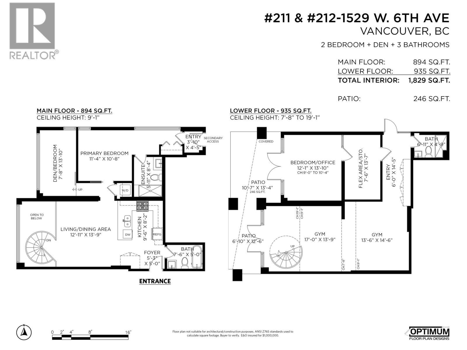 211&212 1529 W 6Th Avenue, Vancouver, BC