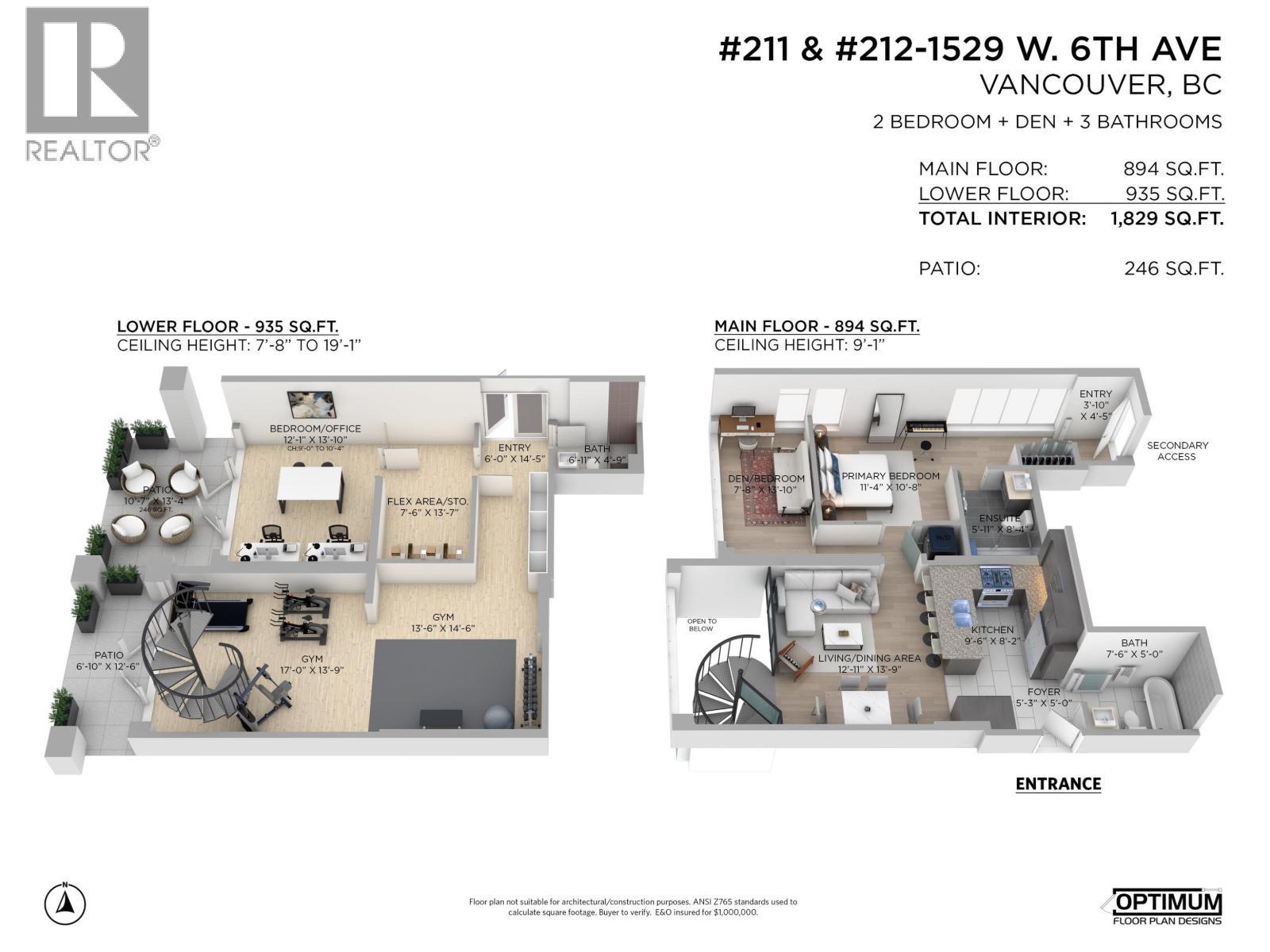 211&212 1529 W 6Th Avenue, Vancouver, BC