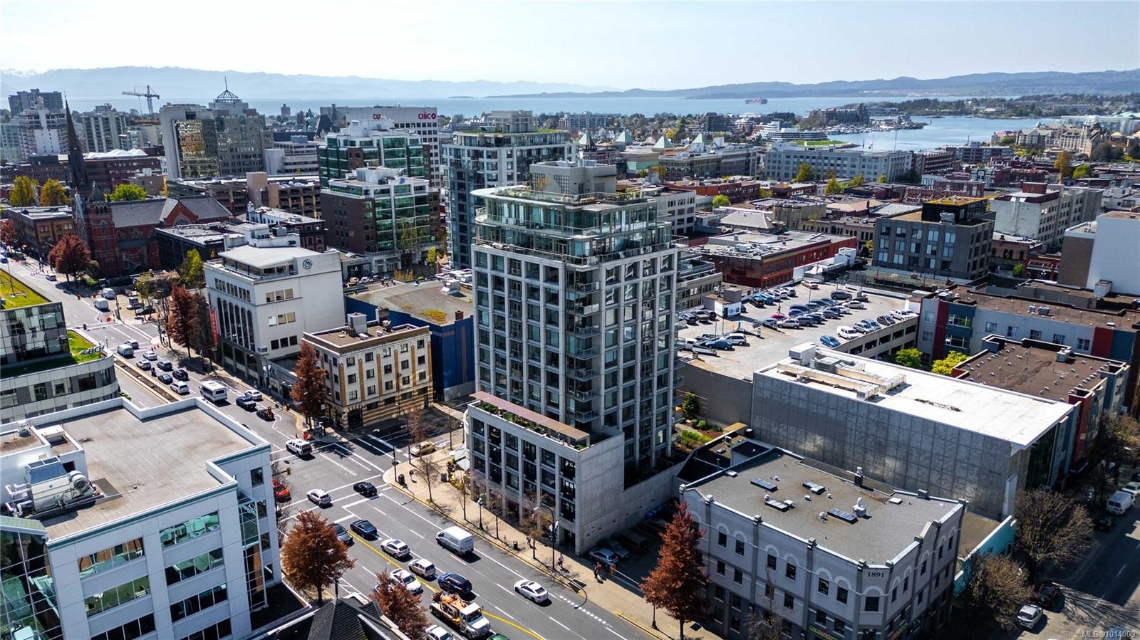 606-760 Johnson St, Victoria, BC - Outdoor With View