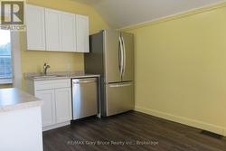 Kitchenette upstairs in second half -
