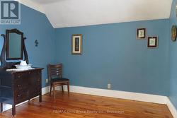 Bedroom upstairs in second half -