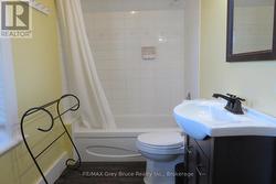 Four piece bathroom upstairs -