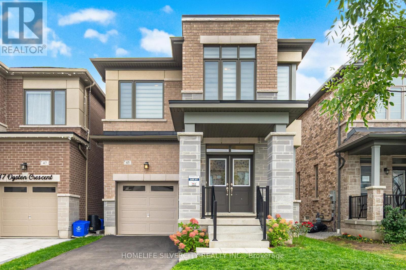 45 Ogston Crescent, Whitby, ON - Outdoor With Facade