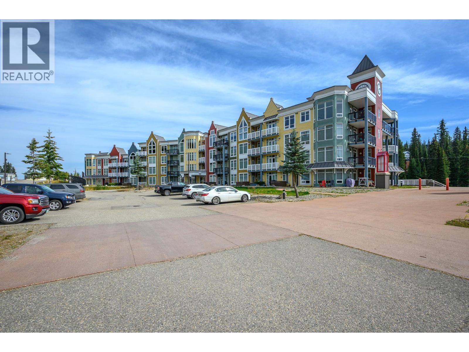 30 Monashee Road Unit# 214, Silver Star, BC - Outdoor With Balcony With Facade