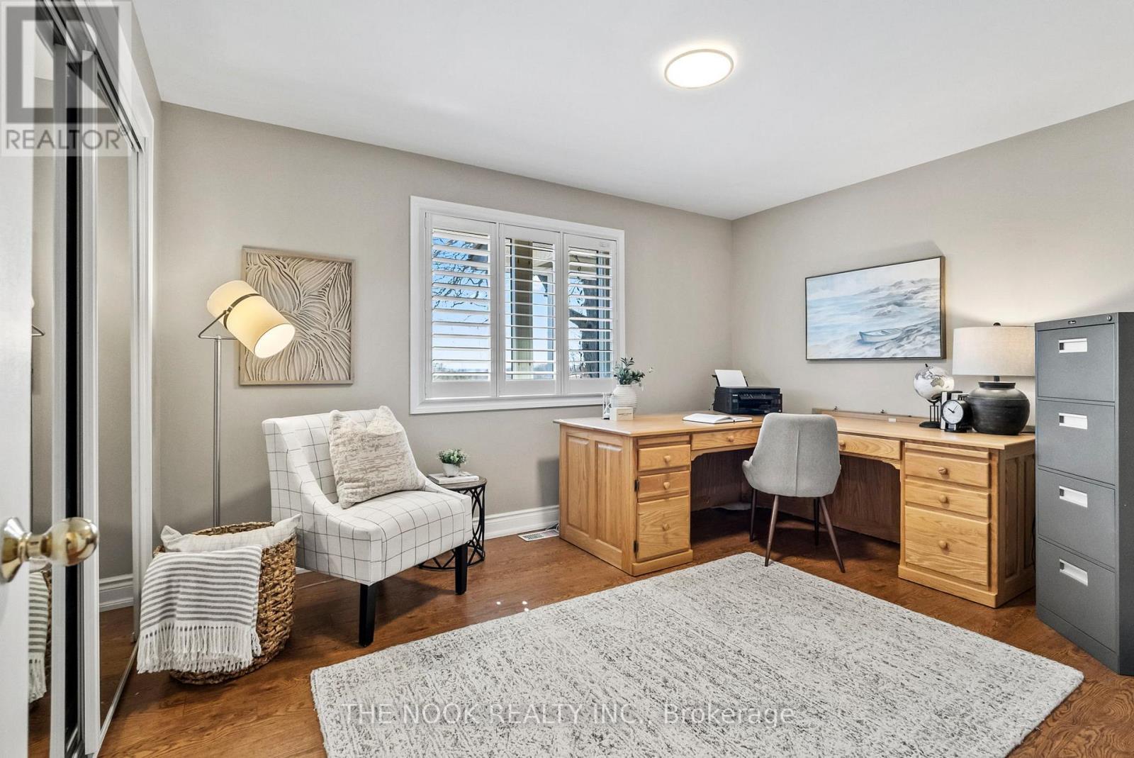 593 Pigeon Creek Road, Kawartha Lakes (Manvers), ON - Indoor Photo Showing Office